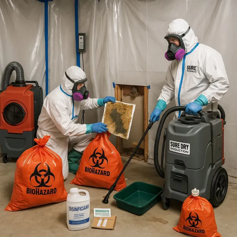 Contaminated Water Handling Protocols process in Sterlington, LA
