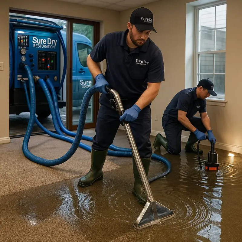 Water Extraction and Removal process in Sterlington, LA
